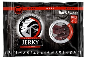Indiana Beef Jerky Sweet & Spicy, 100g