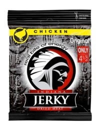 Indiana Chicken Jerky Original, 25g