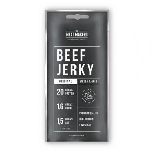 The Meat Makers, Beef jerky original, 40g
